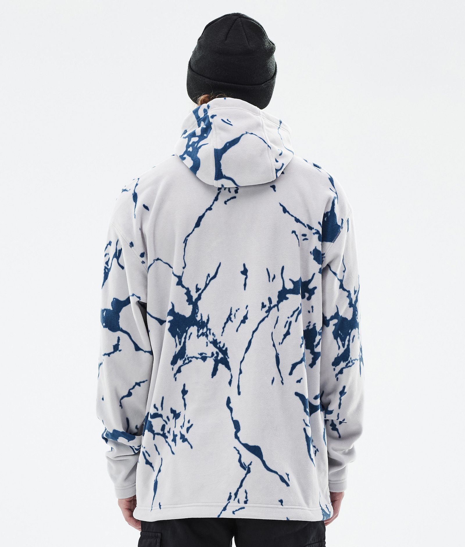 Delta Fleece Hoodie Men Ice, Image 6 of 7