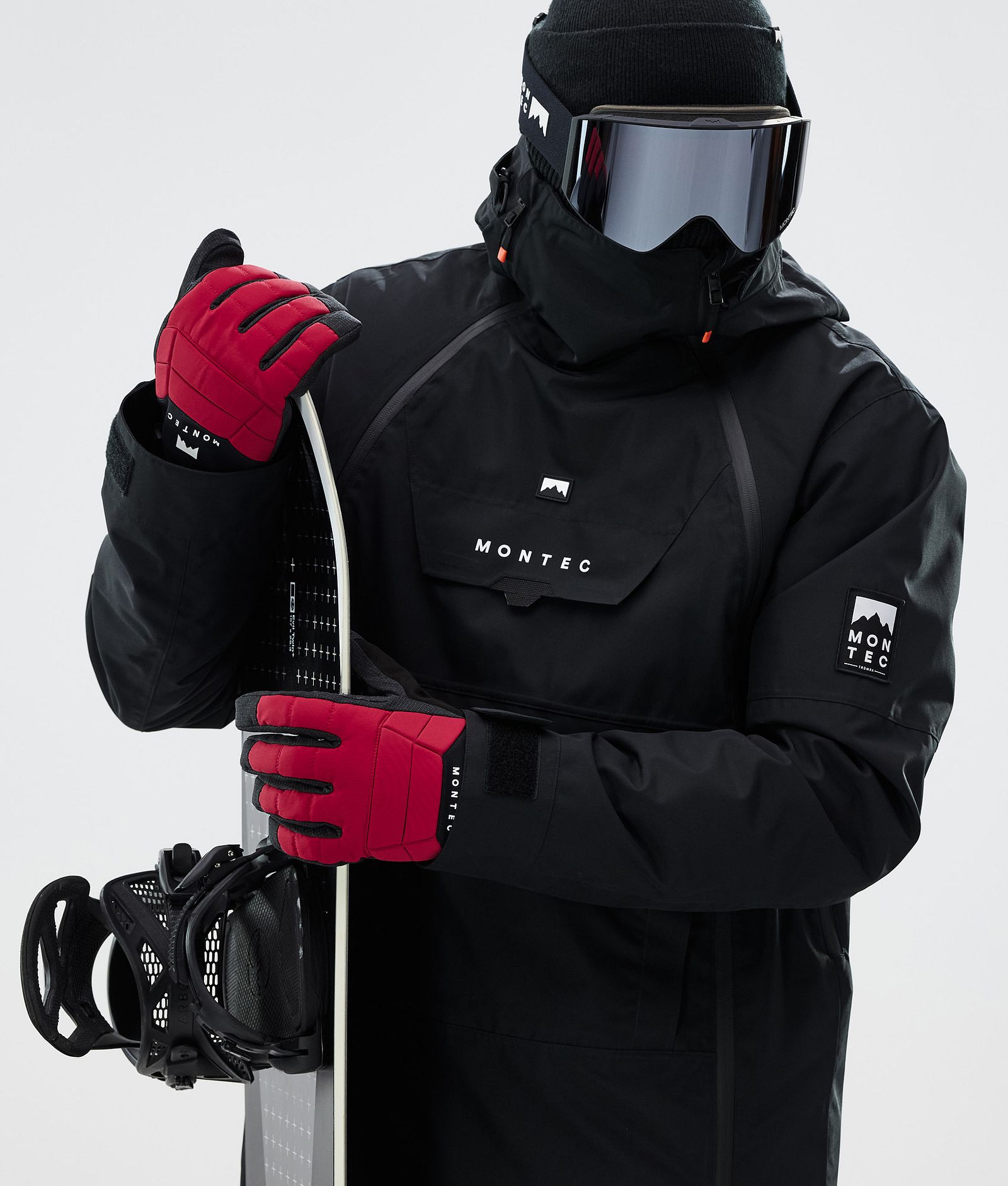 Kilo Gants de Ski Deep Red, Image 3 sur 5