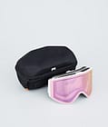 Scope Ski Goggles White/Pink Sapphire Mirror, Image 4 of 6