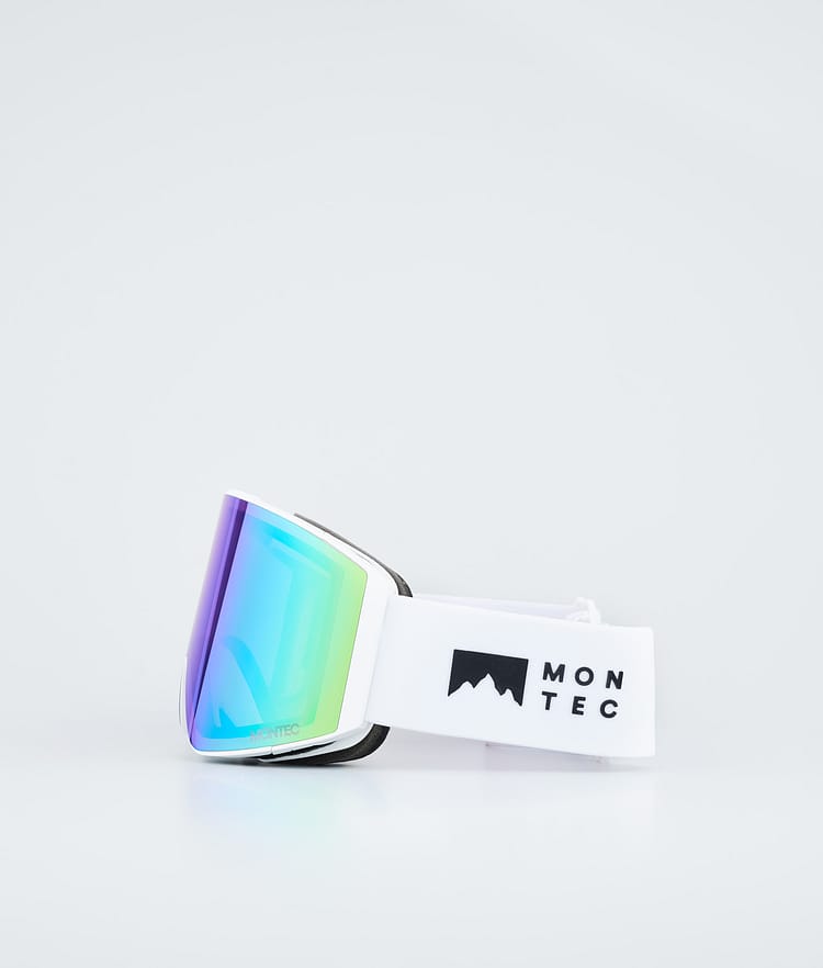 Scope スキーゴーグル White W/Tourmaline Green Mirror, 画像5 / 6