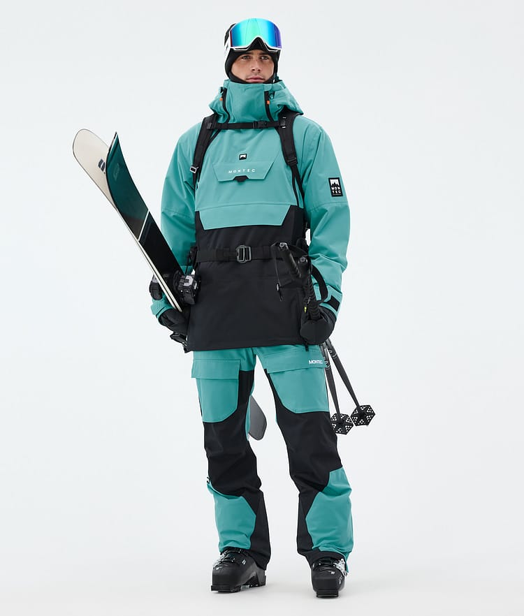 Doom Ski Jacket Men Turquoise/Black, Image 3 of 11