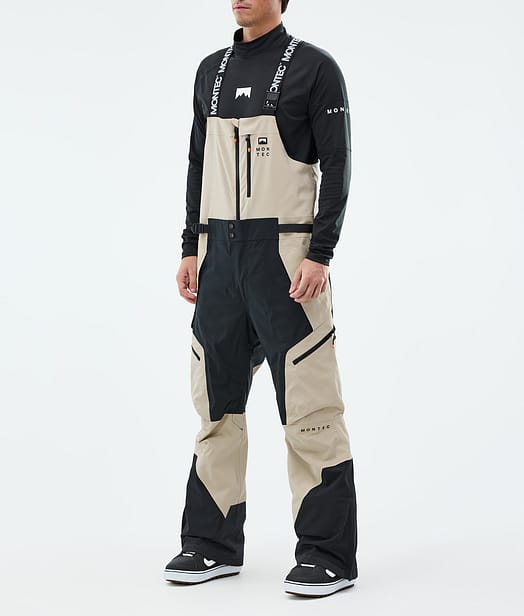 Dozer スノボ パンツ メンズ Sand/Black