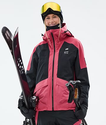 Montec Morpheus W Ski Jacket Women Light Red/Black