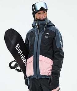 Morpheus W Snowboard Jacket Metal Blue/Black/Soft Pink