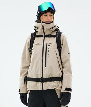 Oracle W Ski Jacket Women Sand