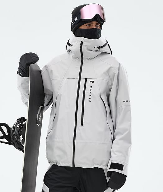 Montec Oracle Snowboard Jacket Men Light Grey