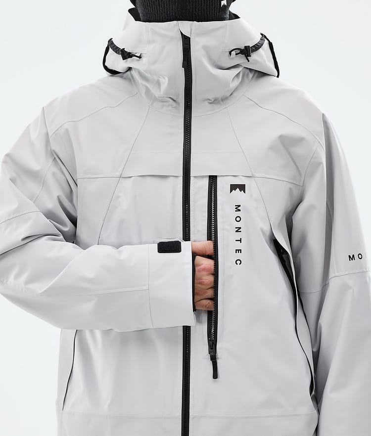 Oracle Ski Jacket Men Light Grey, Image 8 of 10