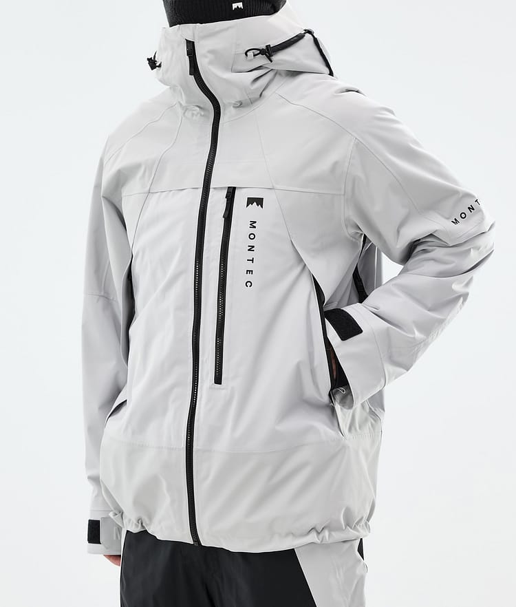 Oracle Ski Jacket Men Light Grey, Image 9 of 10