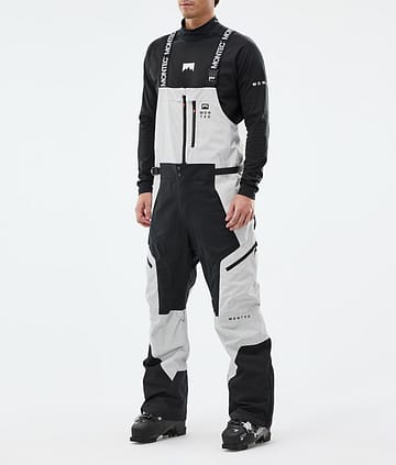 Dozer Ski Pants Men Light Grey/Black
