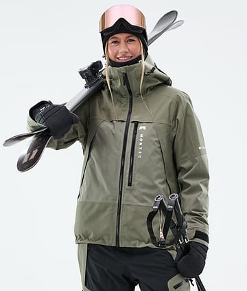Montec Oracle W Ski Jacket Women Greenish