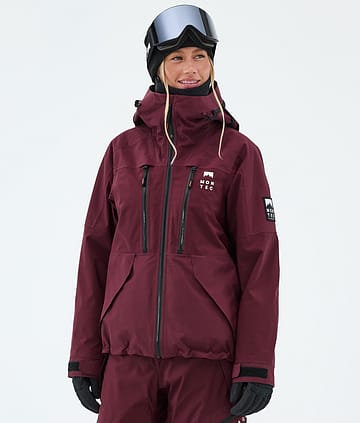 Sentinel W Ski Jacket Women Burgundy