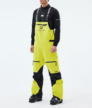 Arch Ski Pants Men Bright Yellow/Black