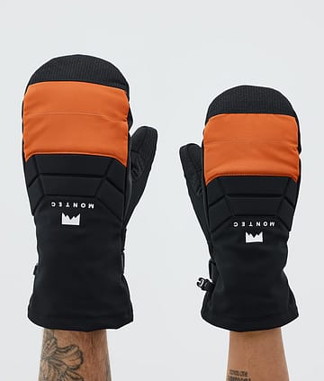 Kilo Snow Mittens Burned Orange