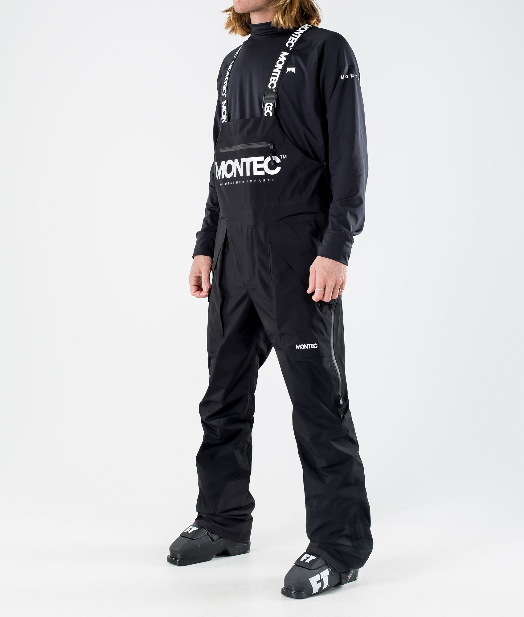 Montec Fawk 2021 Ski Pants Men Black | Montecwear.com