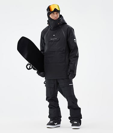 Doom Snowboard Outfit Herre Black/Black