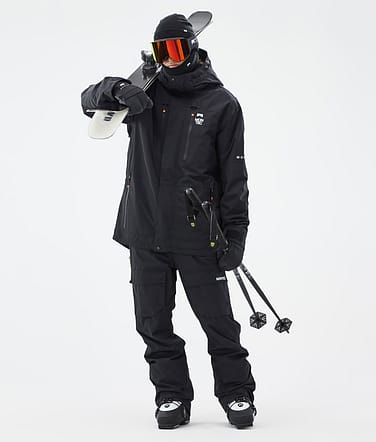 Fawk Ski Outfit Herre Black/Black