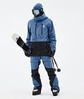 Fawk Ski Outfit Men Blue Steel/Black, Image 1 of 2