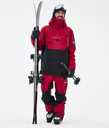 Doom Ski Outfit Herren Deep Red/Black