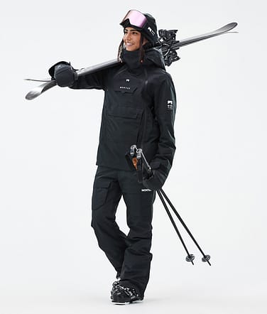 Doom W Ski Outfit Dame Black/Black