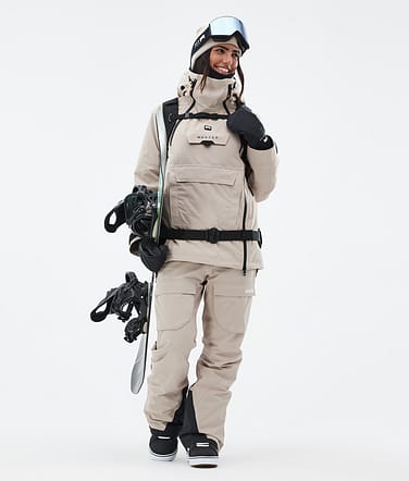 Doom W Snowboard Outfit Damen Sand/Sand