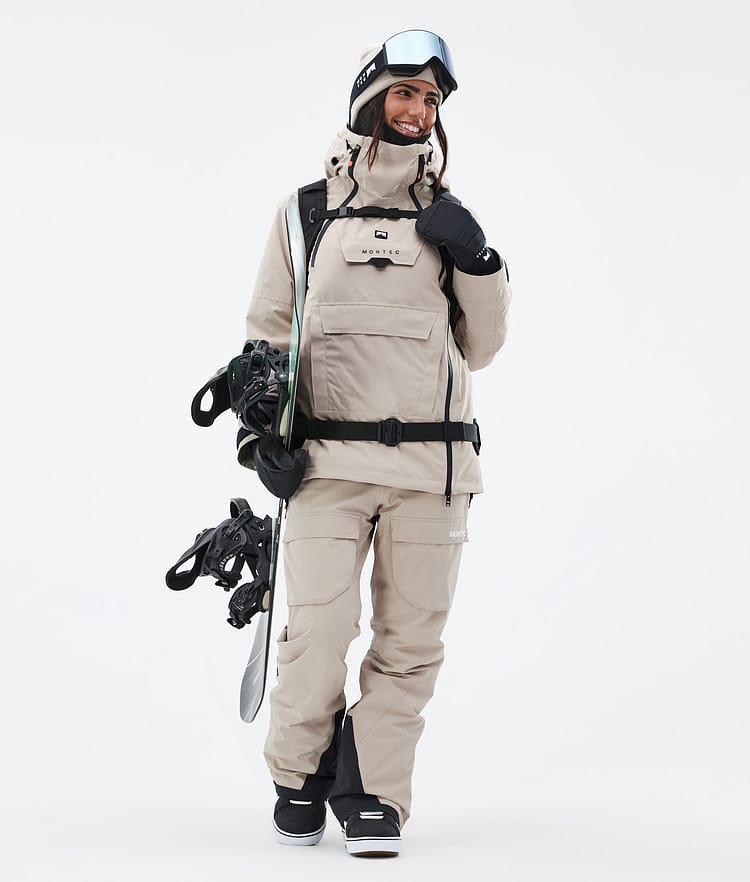 Doom W Snowboard Outfit Damen Sand/Sand, Image 1 of 2