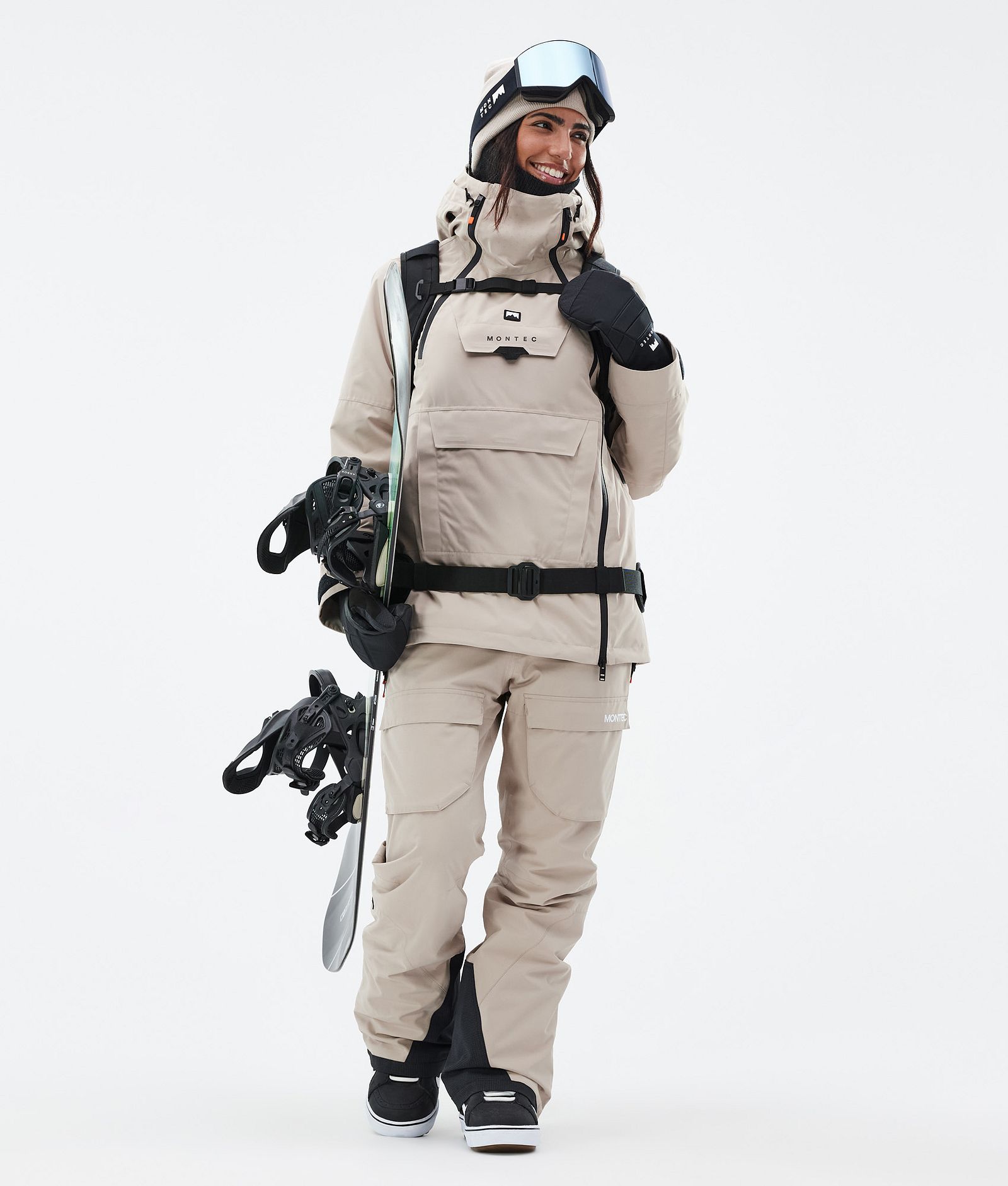 Doom W Snowboard Outfit Damen Sand/Sand, Image 1 of 2