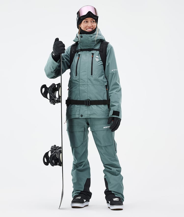 Fawk W Snowboardoutfit Dame Atlantic/Atlantic, Image 1 of 2