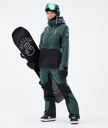 Moss W Outfit Snowboard Femme Dark Atlantic/Black