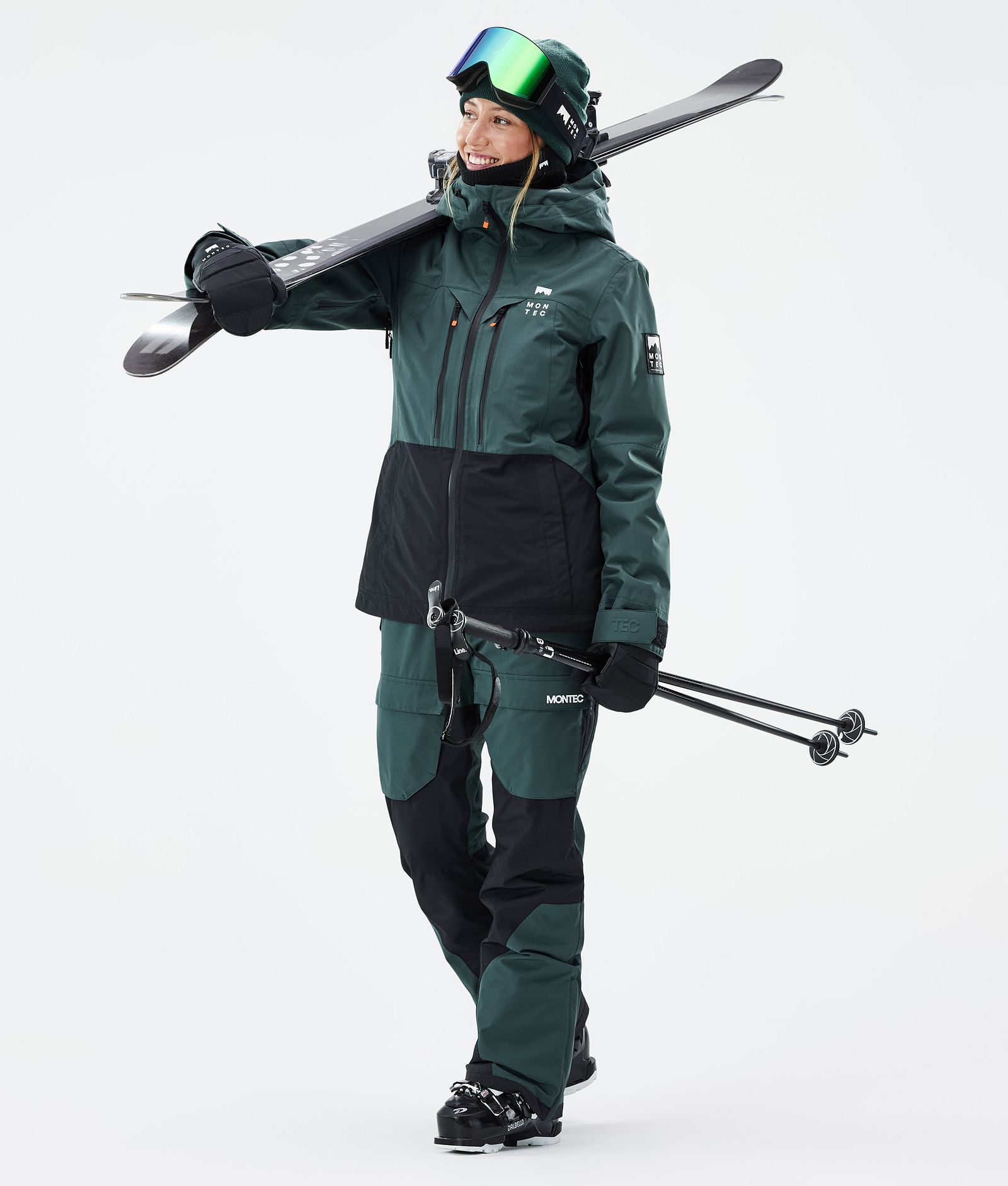 Moss W Ski Outfit Damen Dark Atlantic/Black, Image 1 of 2