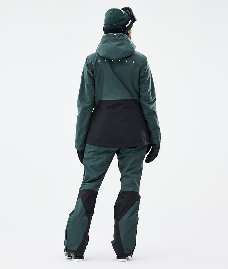 Moss W Ski Outfit Dame Dark Atlantic/Black, Image 2 of 2