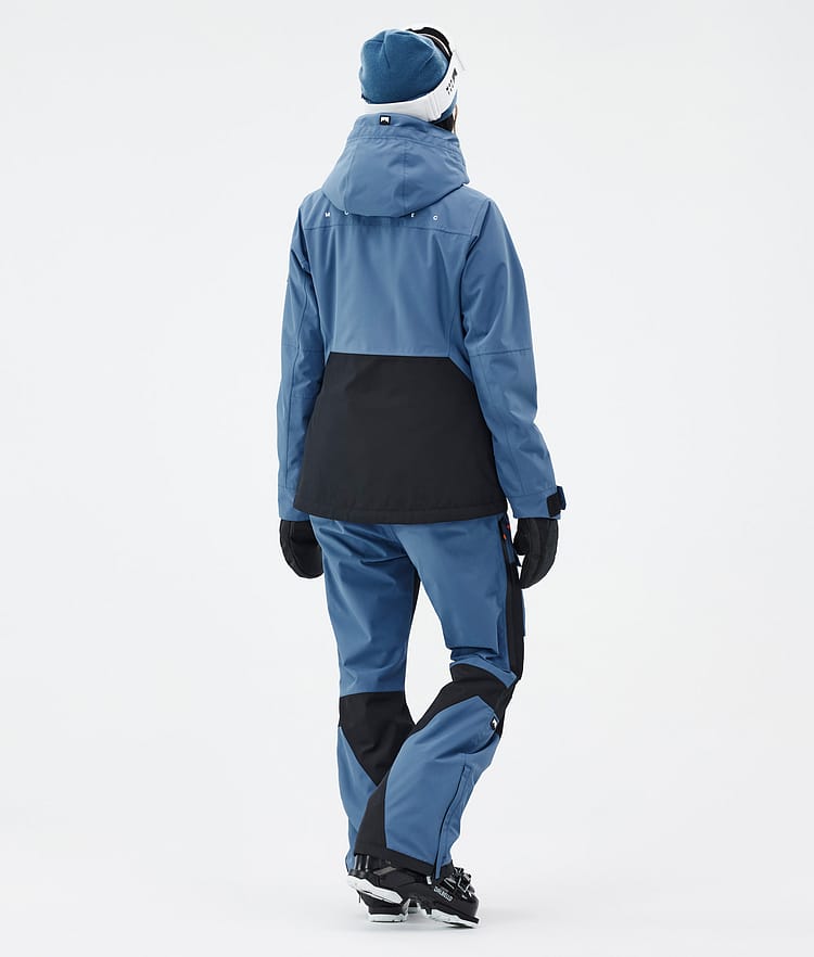 Moss W Ski Outfit Women Blue Steel/Black, Image 2 of 2