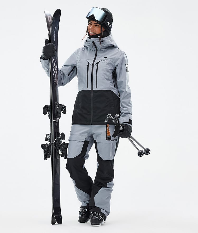 Moss W Ski Outfit Damen Soft Blue/Black, Image 1 of 2