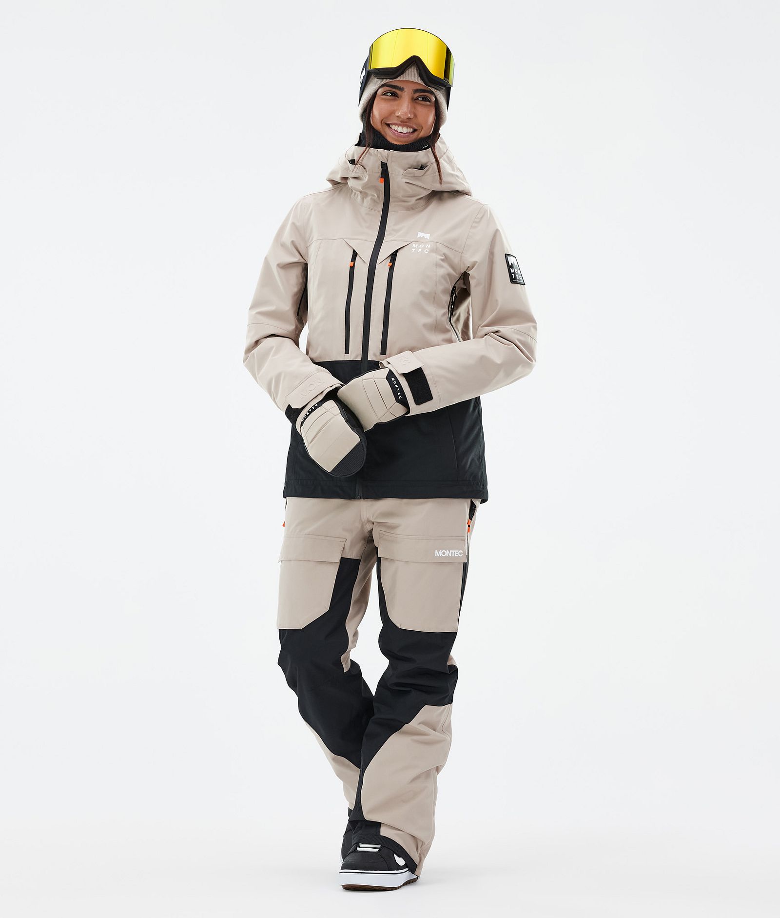 Moss W Snowboard Outfit Dame Sand/Black, Image 1 of 2