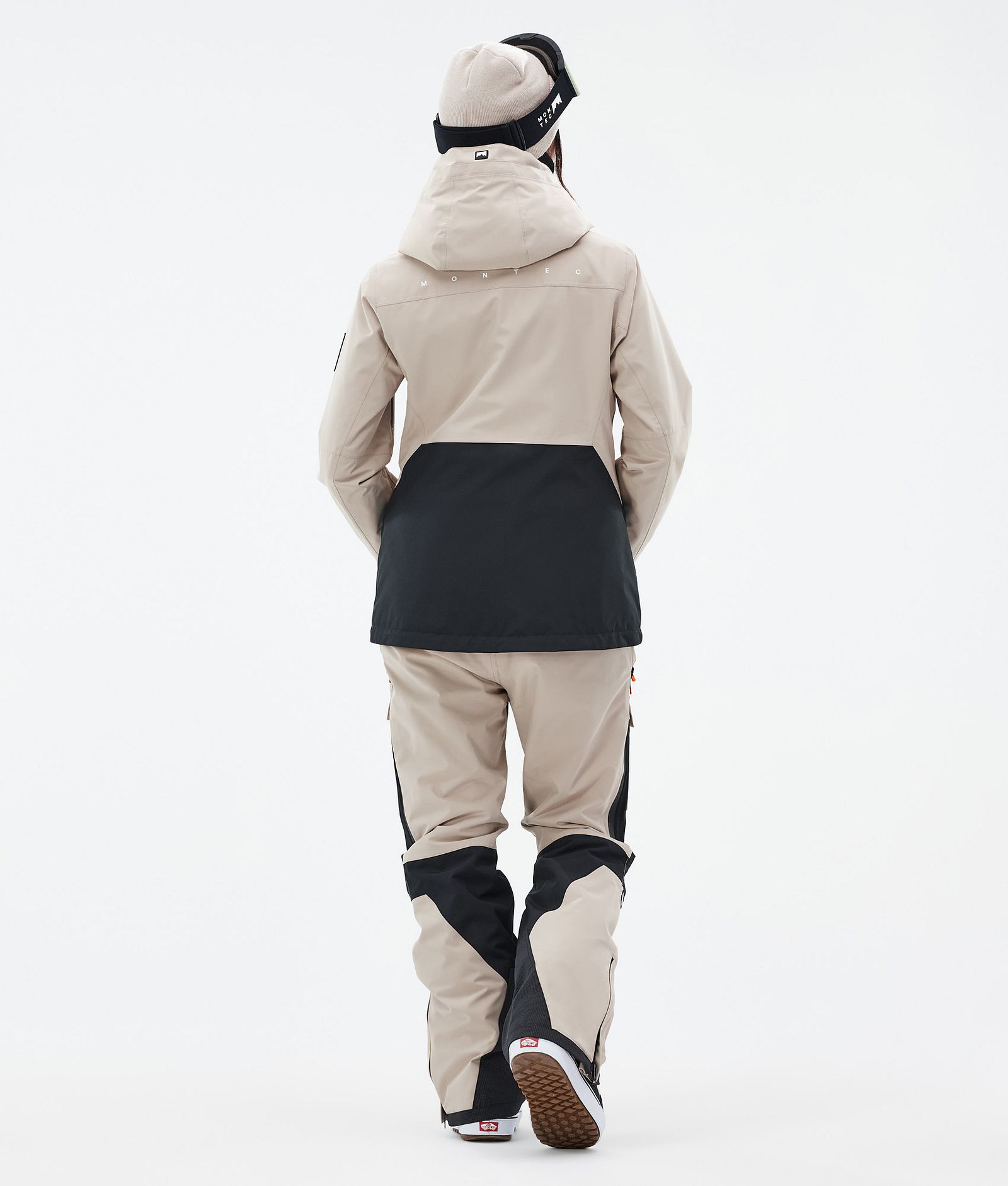 Moss W Snowboard Outfit Damen Sand/Black, Image 2 of 2