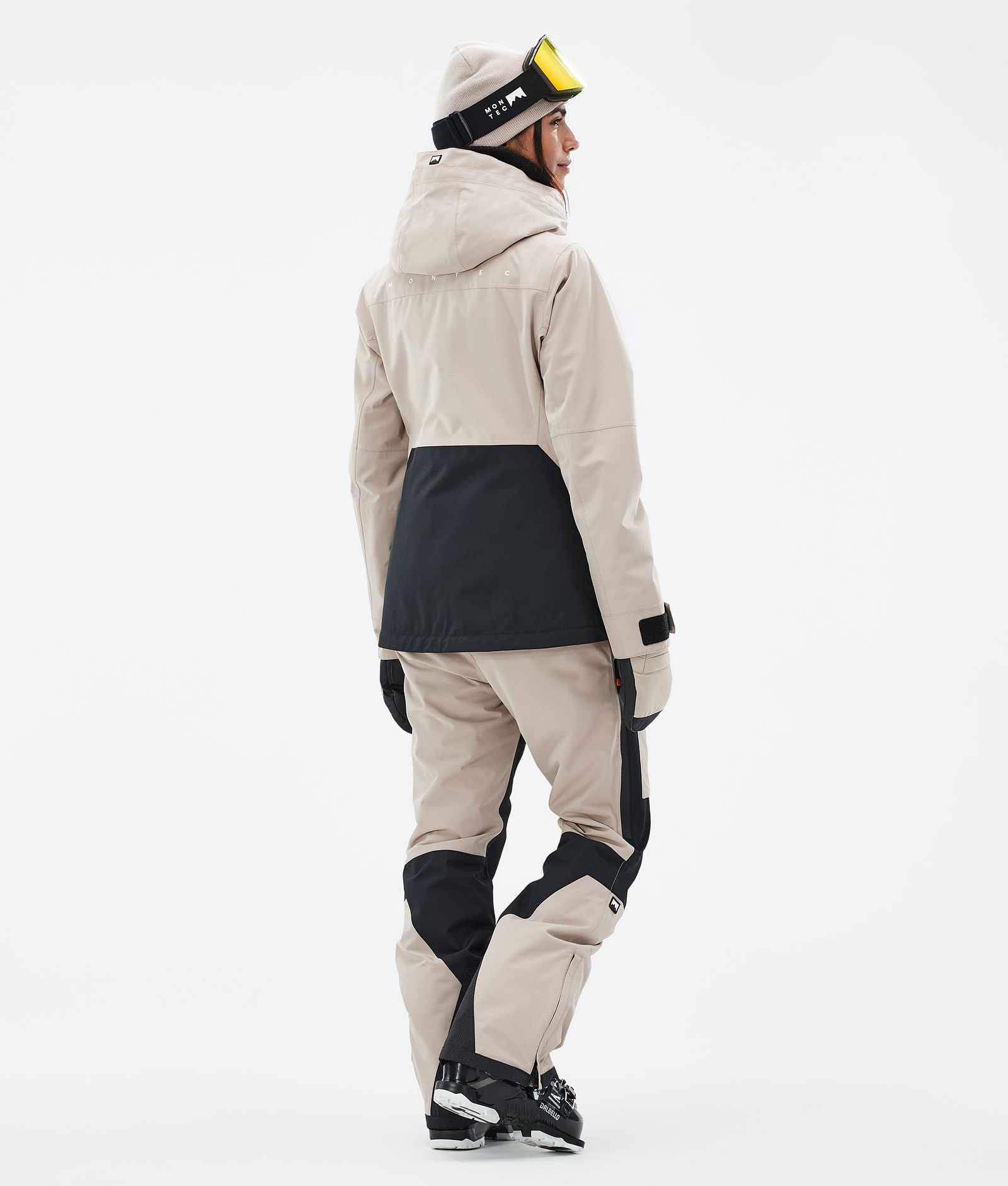 Moss W Outfit Narciarski Kobiety Sand/Black, Image 2 of 2