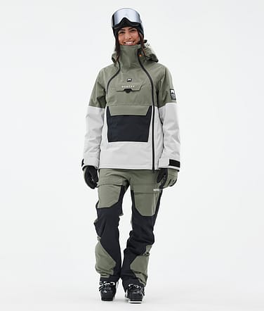 Doom W Outfit Ski Femme Greenish/Black/Light Grey