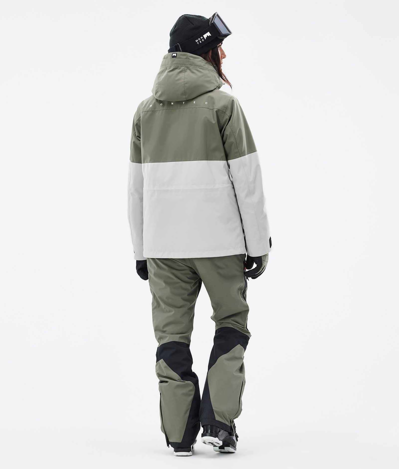 Doom W Ski Outfit Damen Greenish/Black/Light Grey, Image 2 of 2