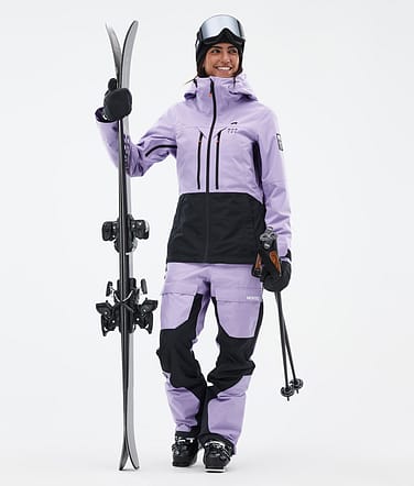 Moss W Ski Outfit Dame Faded Violet/Black